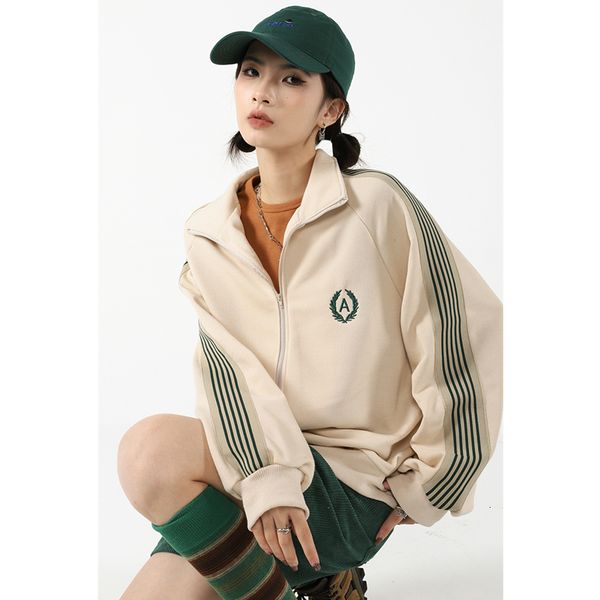 women's hoodies sweatshirts women apricot stripe outwear sweatshirt embroidery fashion hip hop leisure loose winter cardigan long sleev, Black
women's hoodies sweatshirts women apricot stripe outwear sweatshirt embroidery fashion hip hop leisure loose winter cardigan long sleev, Black
