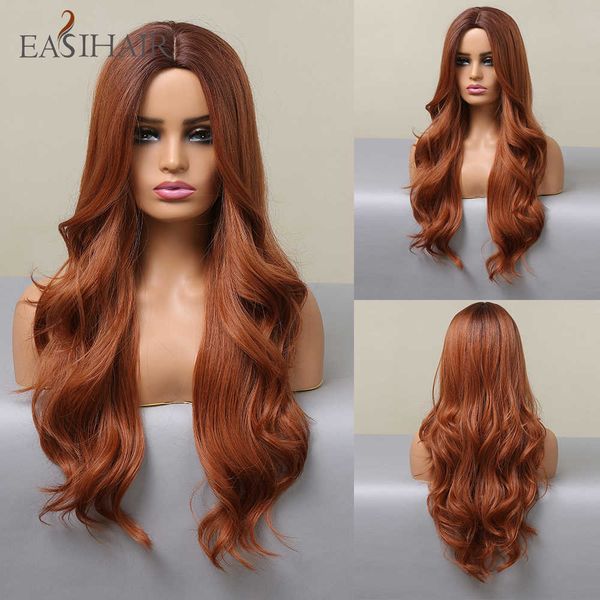 synthetic wigs easihair long red brown body wave synthetic wigs for women middle part orange ginger color cosplay heat resistant wig 230227, Black
synthetic wigs easihair long red brown body wave synthetic wigs for women middle part orange ginger color cosplay heat resistant wig 230227, Black