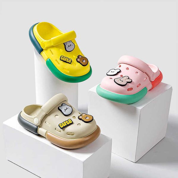slipper children' slippers non-slip beach shoes girls baby hole shoes boys summer sandals zapatillas sandalias sandales pantuflas t230, Black;grey
slipper children' slippers non-slip beach shoes girls baby hole shoes boys summer sandals zapatillas sandalias sandales pantuflas t230, Black;grey