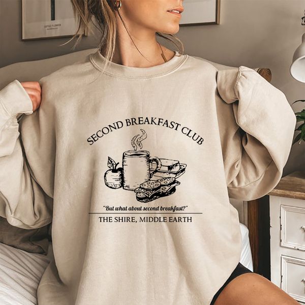 womens hoodies sweatshirts second breakfast hobbit diet elevensies shirt the literature book gift for nerds 230301, Black
womens hoodies sweatshirts second breakfast hobbit diet elevensies shirt the literature book gift for nerds 230301, Black
