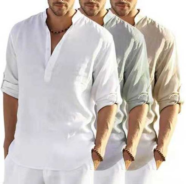 2023 plus size mens shirts linen long sleeve t shirt loose solid color long sleeve cotton tee shirt outfits clothes, White;black
2023 plus size mens shirts linen long sleeve t shirt loose solid color long sleeve cotton tee shirt outfits clothes, White;black