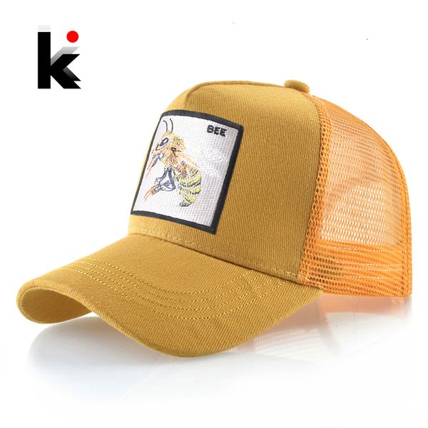 ball caps mesh baseball cap men outdoor casual visor bone casquette women's fashion trucker cap with bee patch hip hop hat 230302, Blue;gray
ball caps mesh baseball cap men outdoor casual visor bone casquette women's fashion trucker cap with bee patch hip hop hat 230302, Blue;gray