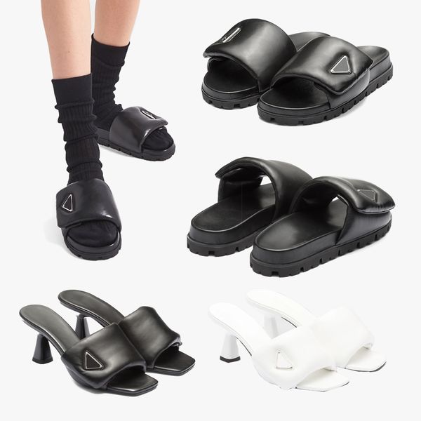 designer soft padded nappa sandals pillow slippers sandals mules summer flat leather heels sandals women fashion soft slides triangle, Black
designer soft padded nappa sandals pillow slippers sandals mules summer flat leather heels sandals women fashion soft slides triangle, Black