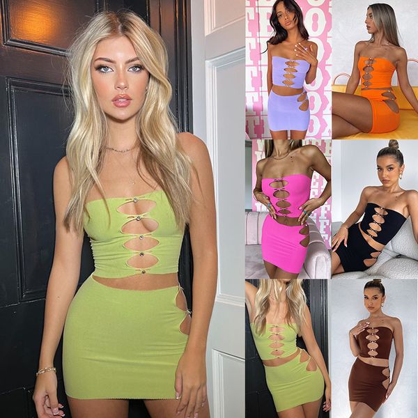 two piece dress womens outfit suit sleeveless hollow out halter backless crop and high waist side cutout mini skirt set 230302, White
two piece dress womens outfit suit sleeveless hollow out halter backless crop and high waist side cutout mini skirt set 230302, White