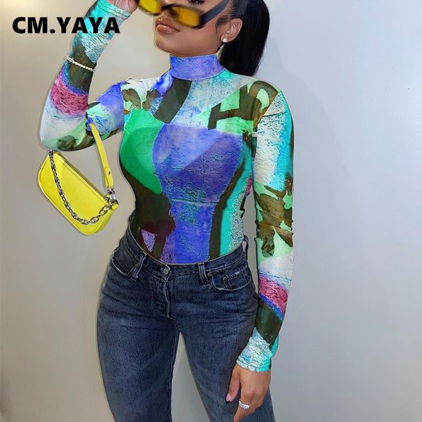 women's t-shirt shirts cm.yaya print turtleneck long sleeve skinny tee for women fall winter streetwear t-shirt 230302, White
women's t-shirt shirts cm.yaya print turtleneck long sleeve skinny tee for women fall winter streetwear t-shirt 230302, White