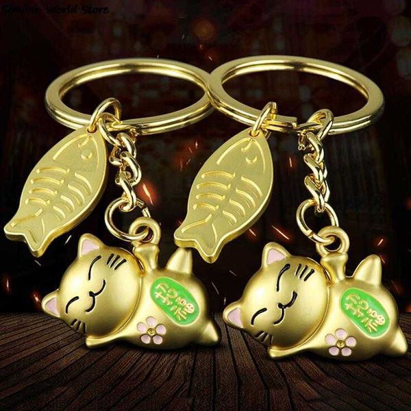 key rings 3d cat with fish keychain cute key ring for women kitten lucky cat key chain key holder mens car portachiavi chaveiro bag charm r2, Slivery;golden
key rings 3d cat with fish keychain cute key ring for women kitten lucky cat key chain key holder mens car portachiavi chaveiro bag charm r2, Slivery;golden