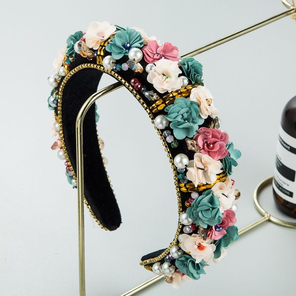 headbands luxury diamond flower headband fashion hair accessories women trend temperament banquet pearl hairband hair band girl headwear 230, Silver
headbands luxury diamond flower headband fashion hair accessories women trend temperament banquet pearl hairband hair band girl headwear 230, Silver