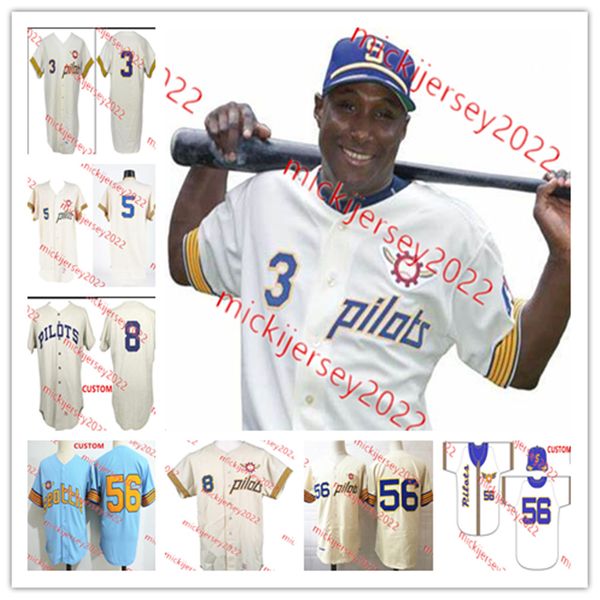mike hegan seattle pilots 1969 baseball jersey custom stitched mens youth 3 joe schultz 56 jim bouton 5 don mincher seattle jerseys, Black
mike hegan seattle pilots 1969 baseball jersey custom stitched mens youth 3 joe schultz 56 jim bouton 5 don mincher seattle jerseys, Black