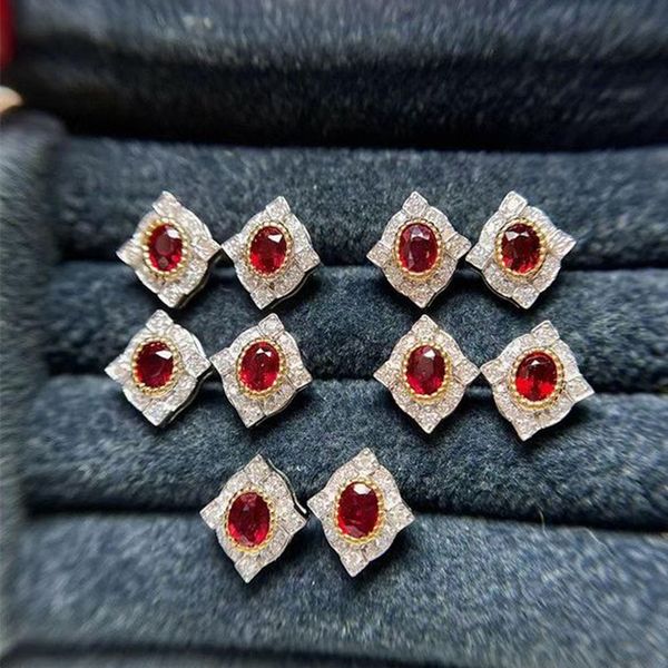 female stacking red zircon earrings princess square stud earrings for women wedding ear studs party jewelry cz, Golden;silver
female stacking red zircon earrings princess square stud earrings for women wedding ear studs party jewelry cz, Golden;silver