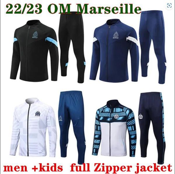 22 23 marseilles tracksuit soccer jacket sets survetement 2022 2023 om maillot foot milik payet football full zipper men kids jackets traini, Black
22 23 marseilles tracksuit soccer jacket sets survetement 2022 2023 om maillot foot milik payet football full zipper men kids jackets traini, Black