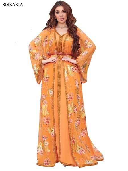 ethnic clothing djellaba marocaine two piece muslim dress chiffon print belted kaftan ramadan gown abayas islamic cloth turkish women clothe, Red
ethnic clothing djellaba marocaine two piece muslim dress chiffon print belted kaftan ramadan gown abayas islamic cloth turkish women clothe, Red