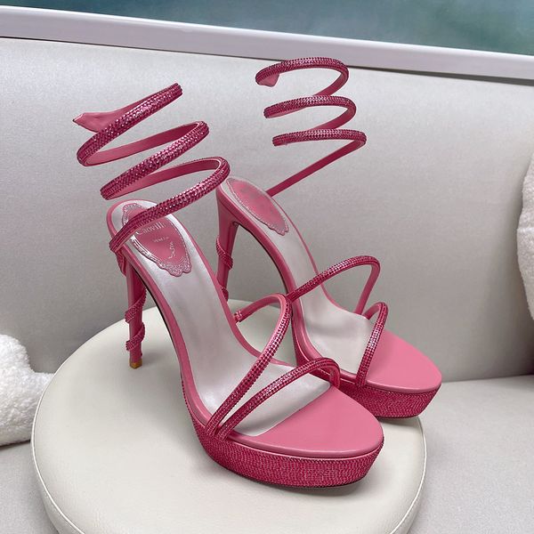 rene crystal lamp snake strass stiletto heel sandals suede snake evening shoes women high heeled luxury designers ankle wraparound shoe wome, Black
rene crystal lamp snake strass stiletto heel sandals suede snake evening shoes women high heeled luxury designers ankle wraparound shoe wome, Black