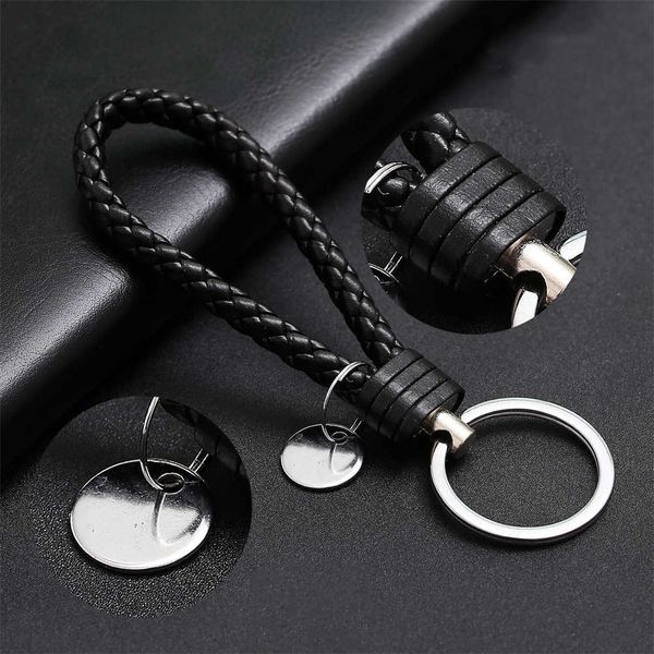 key rings 1 pcs pu leather braided woven rope keychain diy bag pendant key chain holder key car trinket keyring for men women gift jewelry r, Slivery;golden
key rings 1 pcs pu leather braided woven rope keychain diy bag pendant key chain holder key car trinket keyring for men women gift jewelry r, Slivery;golden