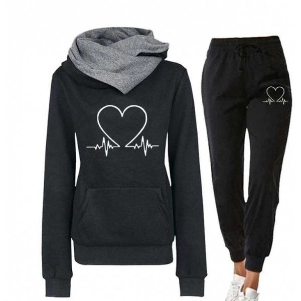 men's clothing 2023 and women's printed sweater suit autumn winter pullover hoodie sports casual jogging, Black
men's clothing 2023 and women's printed sweater suit autumn winter pullover hoodie sports casual jogging, Black