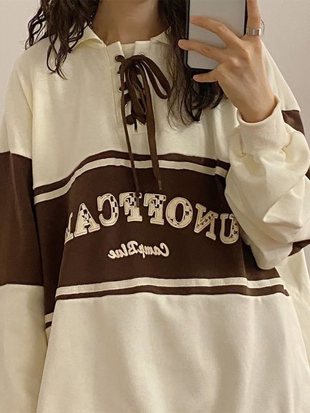 women's hoodies sweatshirts retro streetwear letter pllover sweatshirt women harajuku oversized spring autumn female casual vintage lon, Black
women's hoodies sweatshirts retro streetwear letter pllover sweatshirt women harajuku oversized spring autumn female casual vintage lon, Black