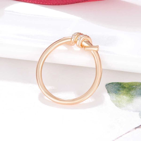 versatile tiffay knot ring women's s925 sterling silver bow versatile simple high version texture pair original packaging
versatile tiffay knot ring women's s925 sterling silver bow versatile simple high version texture pair original packaging