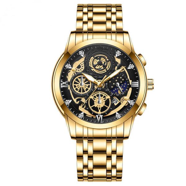wrist watch sun moon star men's hollow out calendar non mechanical luminous quartz waterproof, Slivery;black
wrist watch sun moon star men's hollow out calendar non mechanical luminous quartz waterproof, Slivery;black