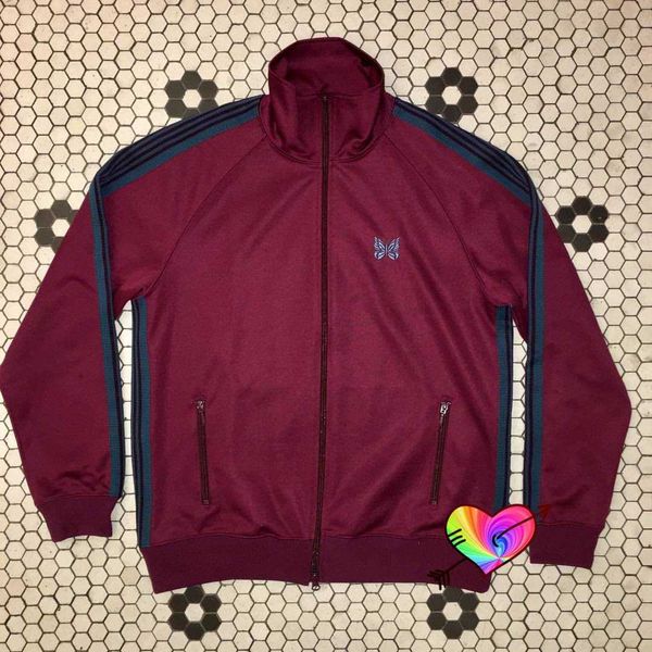 jackets needles men's jacket men women high street blue butterfly embroidery needles track jacket sports outerwear coats awge t230302, Black;brown
jackets needles men's jacket men women high street blue butterfly embroidery needles track jacket sports outerwear coats awge t230302, Black;brown