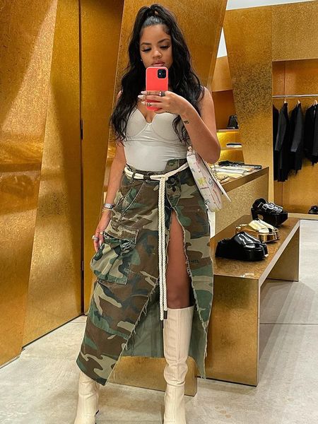skirts kliou unique camouflage hip women stunning hipster high waist with button and pockets side split robe female streetwear 230302, Black
skirts kliou unique camouflage hip women stunning hipster high waist with button and pockets side split robe female streetwear 230302, Black