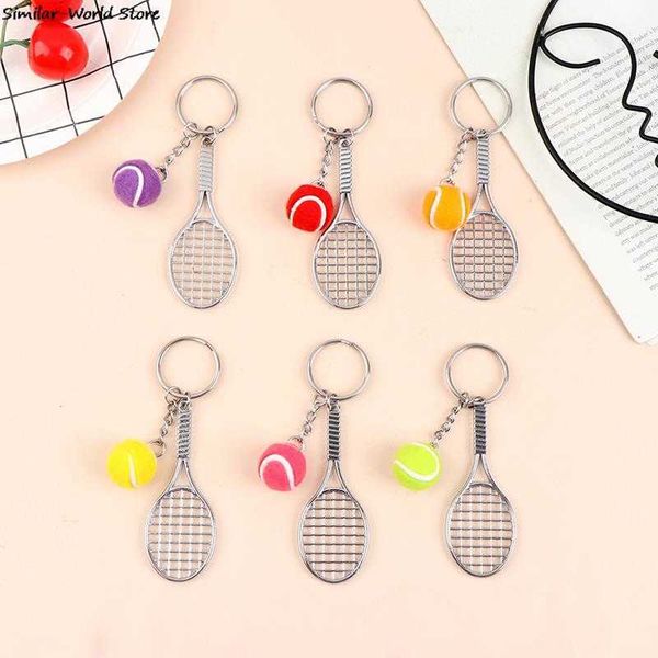 key rings tennis racket keychain - cute sport mini keychain car 6 color pendant keyring sports key chain r230301, Slivery;golden
key rings tennis racket keychain - cute sport mini keychain car 6 color pendant keyring sports key chain r230301, Slivery;golden