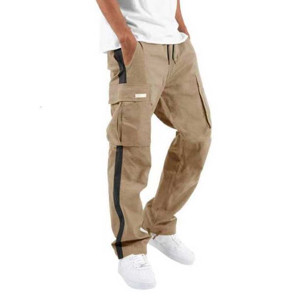 men's clothing 2023 spring and autumn new overalls drawstring pocket color-blocking trousers, Black
men's clothing 2023 spring and autumn new overalls drawstring pocket color-blocking trousers, Black