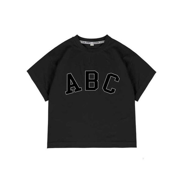 letter chil1en's short-sleeved t-shirt 1 new korean version of fried street pure cotton boys' clothes fashion label chinese chil1e, Blue
letter chil1en's short-sleeved t-shirt 1 new korean version of fried street pure cotton boys' clothes fashion label chinese chil1e, Blue