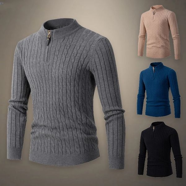 men's sweaters sweater men pullover mens knitted business sweater casual zipper sweater for men autumn winter fashion warm mens pullove, White;black
men's sweaters sweater men pullover mens knitted business sweater casual zipper sweater for men autumn winter fashion warm mens pullove, White;black