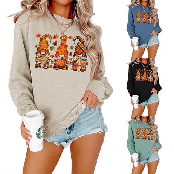 women's hoodies sweatshirts autumn and winter women's trend pumpkin dwarf print retro round neck large size casual long-sleeved sw, Black
women's hoodies sweatshirts autumn and winter women's trend pumpkin dwarf print retro round neck large size casual long-sleeved sw, Black