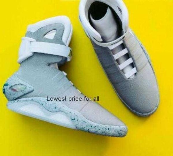 2023 2020 automatic laces air mag back to the future glow in the dark gray basketball shoes marty mcfly's led shoes lighting mags black
2023 2020 automatic laces air mag back to the future glow in the dark gray basketball shoes marty mcfly's led shoes lighting mags black