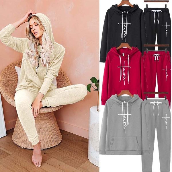 women's hoodies sweatshirts ladies faith jesus cross printed sports women spring autumn french style design suit long sleeve jogging p, Black
women's hoodies sweatshirts ladies faith jesus cross printed sports women spring autumn french style design suit long sleeve jogging p, Black