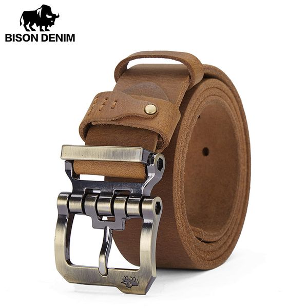 belts bisondenim men belt male leather belt men male genuine leather strap luxury pin buckle fancy vintage jeans w71792 230302, Black;brown
belts bisondenim men belt male leather belt men male genuine leather strap luxury pin buckle fancy vintage jeans w71792 230302, Black;brown