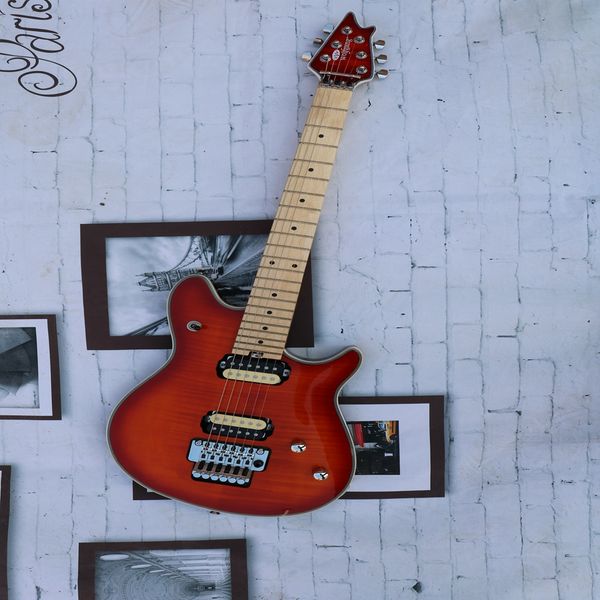 orange tiger maple fingerboard high-end electric guitar, upgraded pickup, customizable
orange tiger maple fingerboard high-end electric guitar, upgraded pickup, customizable