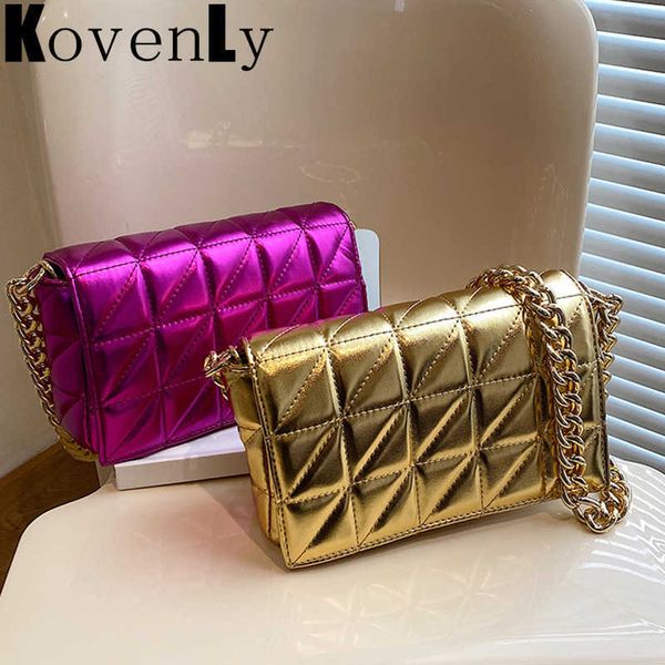 fashion 2023 new woman bags quilted shoulder bags for women shiny gold handbag metal chain small single shoulder bag 230303
fashion 2023 new woman bags quilted shoulder bags for women shiny gold handbag metal chain small single shoulder bag 230303