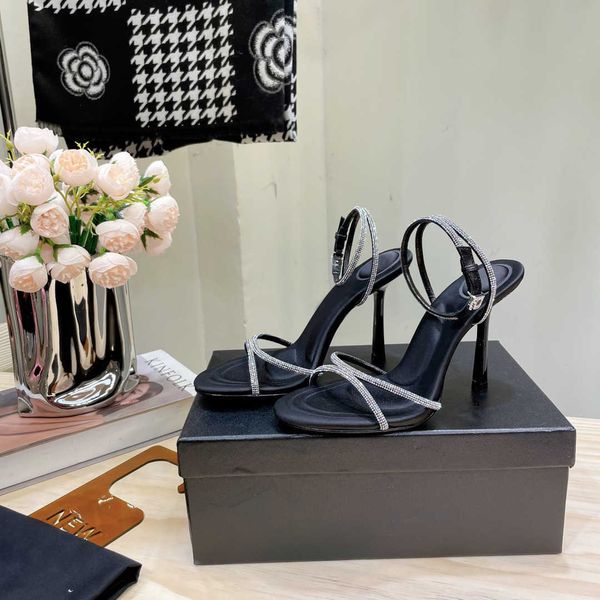 2023 womens high-heeled dress shoes rhinestone stud women classic famous sandals point toe ankle buckles aw ladies female alexander rivets d, Black
2023 womens high-heeled dress shoes rhinestone stud women classic famous sandals point toe ankle buckles aw ladies female alexander rivets d, Black