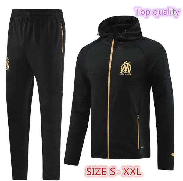 23 24 marseilles men hooded tracksuit soccer jacket sets survetement 2023 2024 om maillot foot milik payet football full zipper jackets trai, Black
23 24 marseilles men hooded tracksuit soccer jacket sets survetement 2023 2024 om maillot foot milik payet football full zipper jackets trai, Black