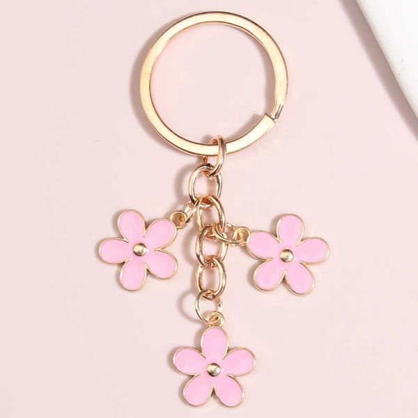 key rings cute enamel keychain colorful sakura flower key ring sweet key chains for women girls handbag accessorie diy jewelry gifts r230301, Slivery;golden
key rings cute enamel keychain colorful sakura flower key ring sweet key chains for women girls handbag accessorie diy jewelry gifts r230301, Slivery;golden