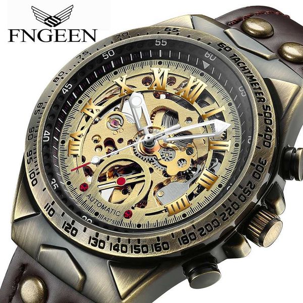 fenzun men's fashion leisure bronze automatic machine watch net red, Slivery;black
fenzun men's fashion leisure bronze automatic machine watch net red, Slivery;black