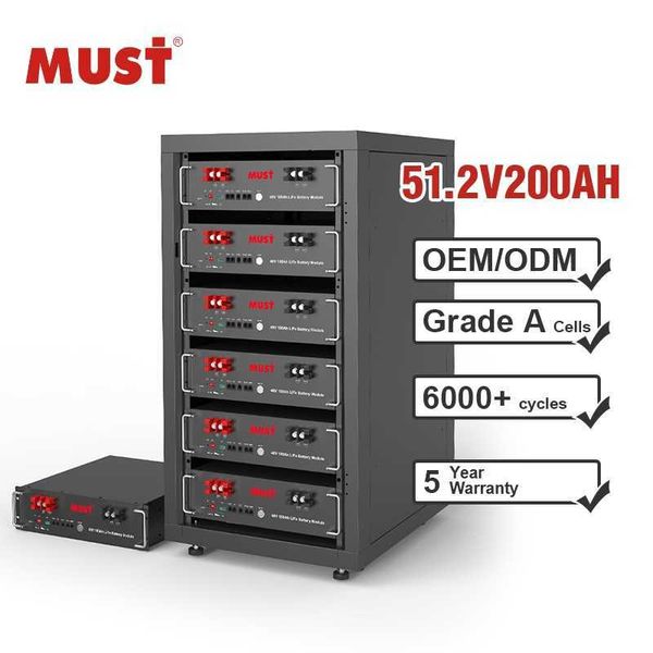 must eu warehouse 48v 10kw 5kw home energy storage battery wall 280ah batterie 51.2v 100ah 12v 50ah power bank smart bms lifepo4
must eu warehouse 48v 10kw 5kw home energy storage battery wall 280ah batterie 51.2v 100ah 12v 50ah power bank smart bms lifepo4