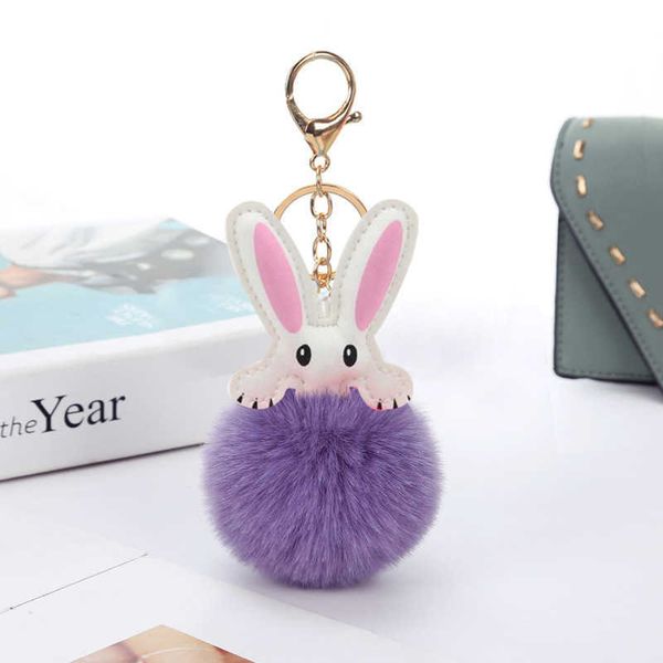 key rings maoke creative cartoon imitation rabbit fur ball keychain pendant pu leather long-eared rabbit fur ball pendant bag accessories r2, Slivery;golden
key rings maoke creative cartoon imitation rabbit fur ball keychain pendant pu leather long-eared rabbit fur ball pendant bag accessories r2, Slivery;golden