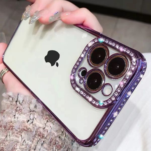 luxury cases plating glitter diamond transparent case for iphone 13 11 12 14 pro max plus girl female soft silicone shockproof cover
luxury cases plating glitter diamond transparent case for iphone 13 11 12 14 pro max plus girl female soft silicone shockproof cover