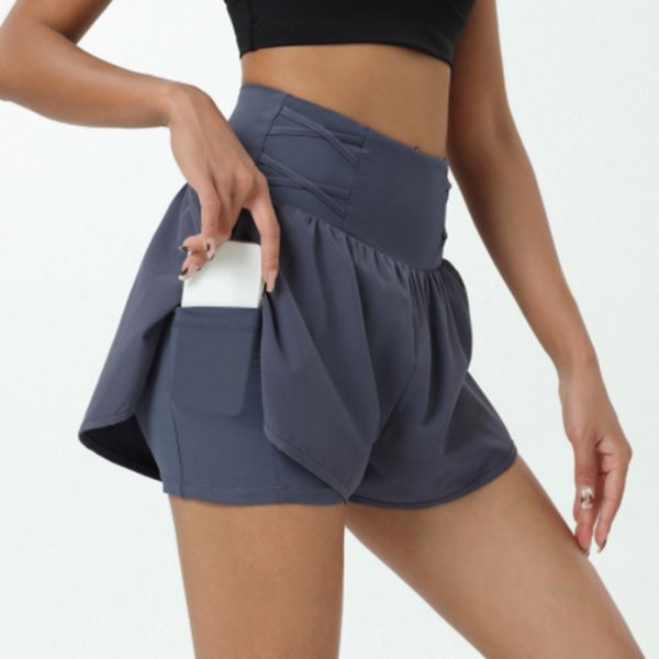 ll women's yoga suit high waist shorts sports shorts fitness suit girls running stretch pants lululemens women's casual sportswear
ll women's yoga suit high waist shorts sports shorts fitness suit girls running stretch pants lululemens women's casual sportswear