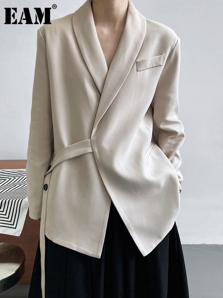 womens suits blazers eam women apricot irregular belted big size blazer lapel long sleeve loose fit jacket fashion spring autumn 1df5081 230, White;black
womens suits blazers eam women apricot irregular belted big size blazer lapel long sleeve loose fit jacket fashion spring autumn 1df5081 230, White;black