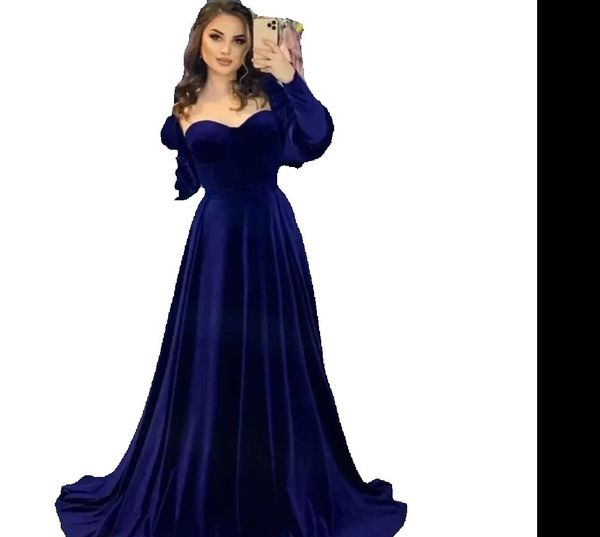 robe de soiree evening dresses elegant velvet custom made a-line formal party gowns long sleeves ruched prom, Black;red
robe de soiree evening dresses elegant velvet custom made a-line formal party gowns long sleeves ruched prom, Black;red