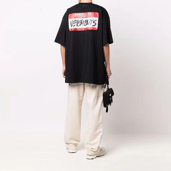 men's tshirts vtm hello my name is vetements fashion t shirt men 1 1 oversize women tshirt short sleeve 230303, White;black
men's tshirts vtm hello my name is vetements fashion t shirt men 1 1 oversize women tshirt short sleeve 230303, White;black