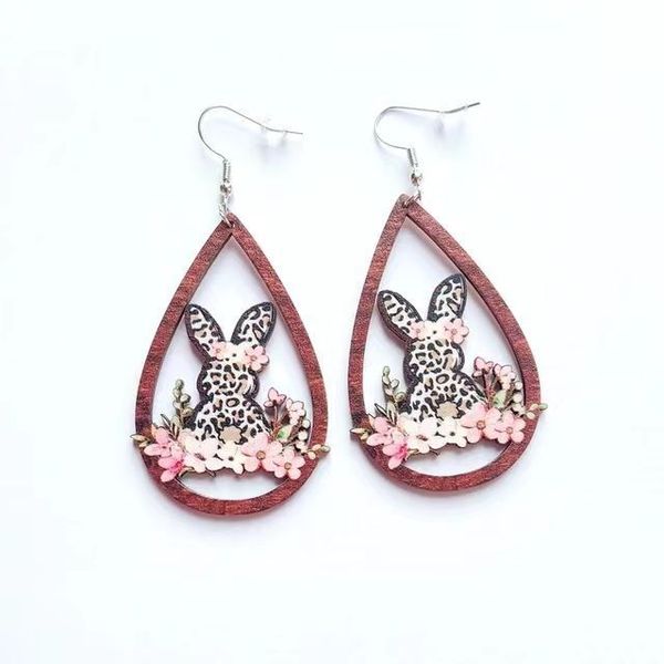 easter water drop rabbit dangle earrings hollowed out leopard flowers ear stud women wood silver animal hook earring
easter water drop rabbit dangle earrings hollowed out leopard flowers ear stud women wood silver animal hook earring