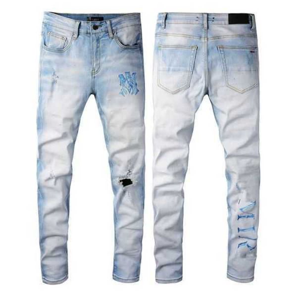 european and american men's designer hip-hop jeans high street fashion tide brand cycling motorcycle wash patch letter loose fit1t0a, Blue
european and american men's designer hip-hop jeans high street fashion tide brand cycling motorcycle wash patch letter loose fit1t0a, Blue
