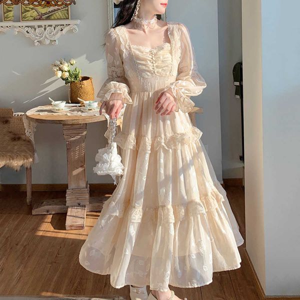 casual dresses medieval romantic french court style dress womens spring flare sleeve high waist elegant female dress 2023 vintage long dress, Black;gray
casual dresses medieval romantic french court style dress womens spring flare sleeve high waist elegant female dress 2023 vintage long dress, Black;gray