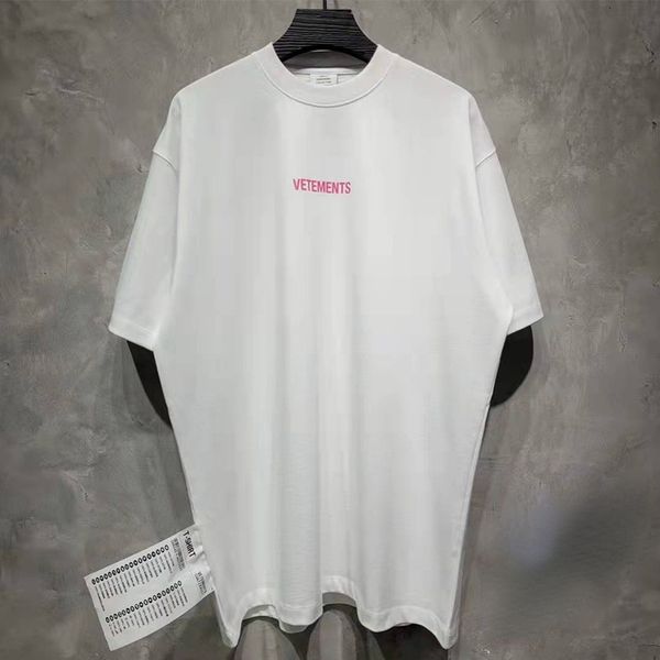 men's t-shirts good quality pink vetements fashion t shirt men 1 1 vetements women oversized t-shirt tee short sleeve men clothing 230, White;black
men's t-shirts good quality pink vetements fashion t shirt men 1 1 vetements women oversized t-shirt tee short sleeve men clothing 230, White;black