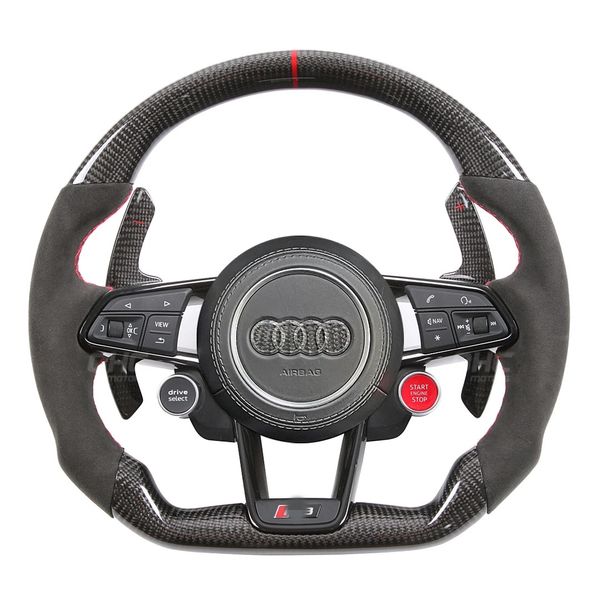 auto replacement carbon fiber steering wheel for audi tt r8 custom racing wheel
auto replacement carbon fiber steering wheel for audi tt r8 custom racing wheel