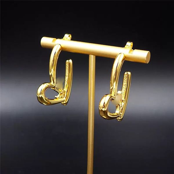 fashion designer earrings fashion style earrings design stamp stainless steel gold plated earrings female hoop earrings party gift wholesale, Golden;silver
fashion designer earrings fashion style earrings design stamp stainless steel gold plated earrings female hoop earrings party gift wholesale, Golden;silver